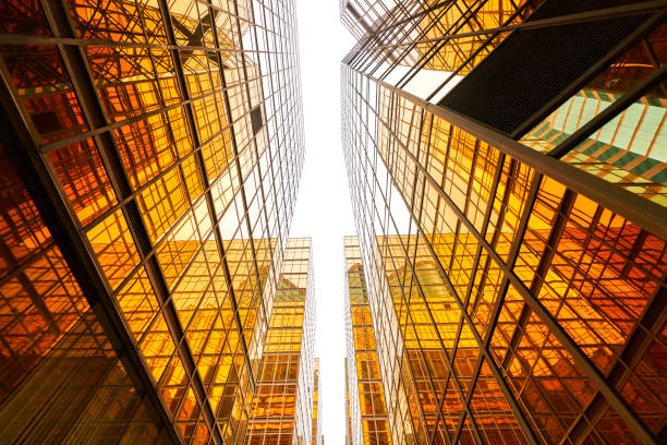 istock golden architecture in Hong Kong 1309557394