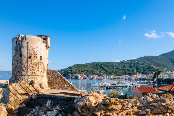 istock Marciana Marina, the Appiani Tower - Elba (Tuscan Archipelago, Italy) 1309558748