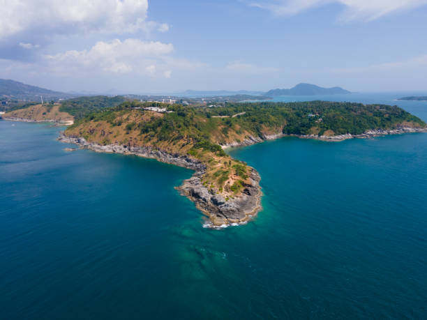 istock Aerial view high angle view seascape Thailand 1309564082