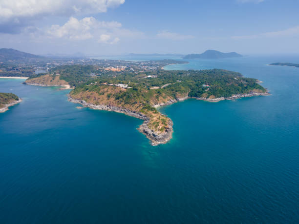 istock Aerial view high angle view seascape Thailand 1309566177