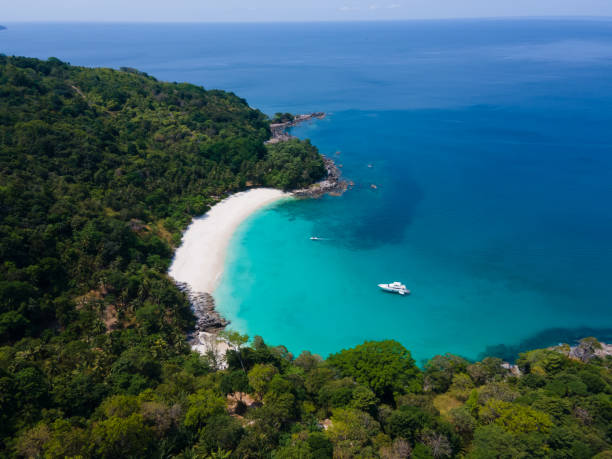 istock Aerial view sea in summer day 1309566482