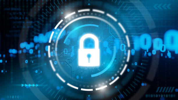istock Cybersecurity and information or network protection. Future technology web services for business and internet project. 1309585623