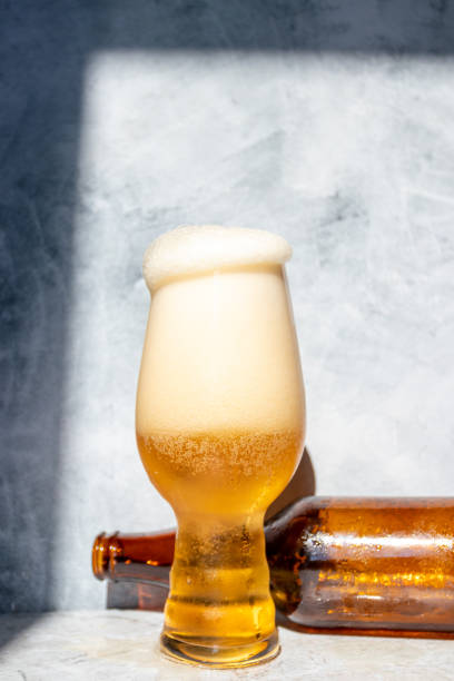 istock Glass cup served with IPA beer 1309596575