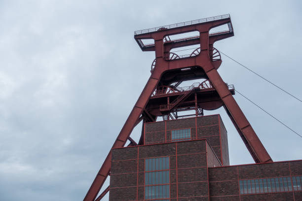 istock Winding Tower of a Cole Mine 1309610646