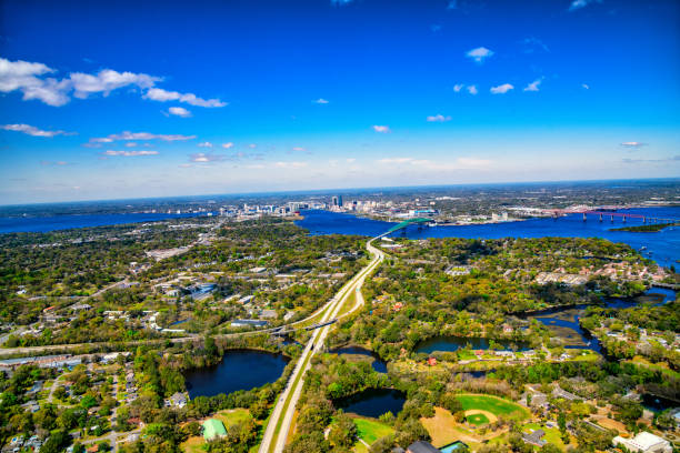 istock Jacksonville Metropolitan Area From Above 1309619668