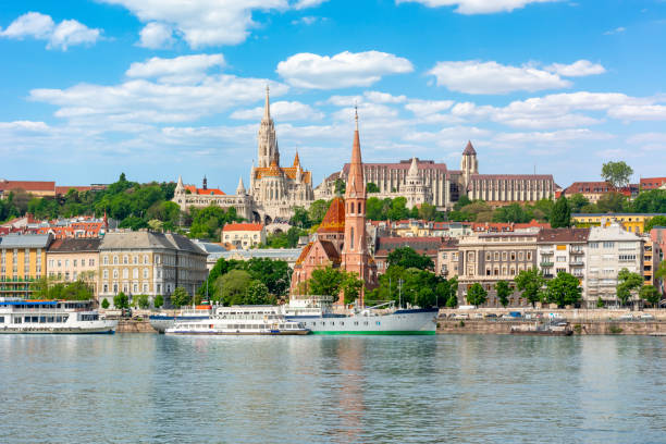 istock Fisherman Bastion and Danube river, Budapest, Hungary 1309627861