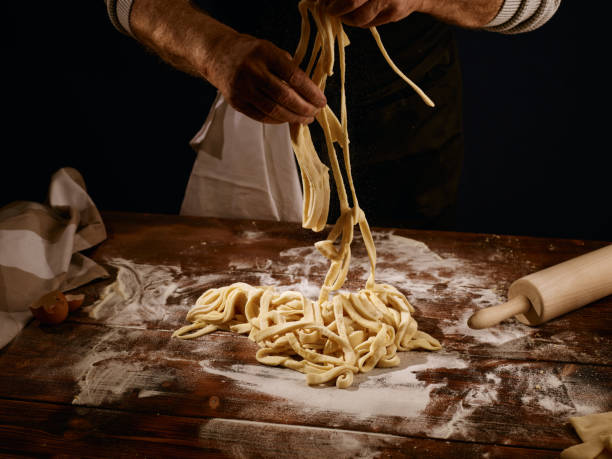 istock Handmade pasta is the best 1309643046