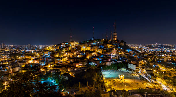 istock Guayaquil skyline at night 1309644679