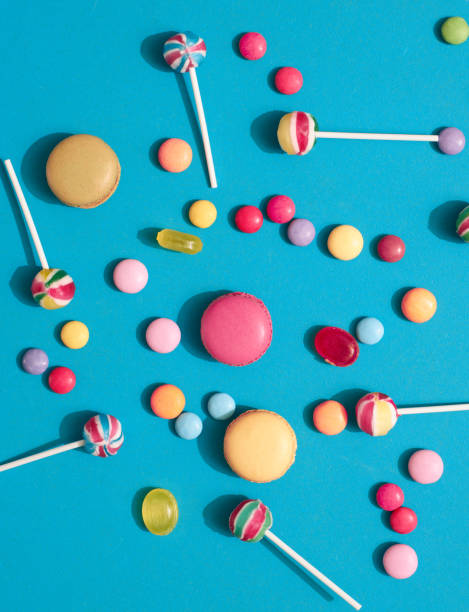 Lollipop party time! stock photo