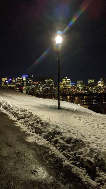 istock City of Calgary illuminated 1309645998