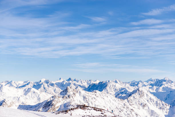 istock Panorama of the Caucasus mountains from Elbrus 1309646001