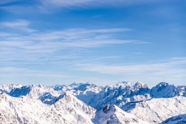 istock Panorama of the Caucasus mountains from Elbrus 1309646067
