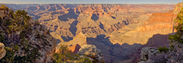 pima point east side grand canyon az - red rocks rock canyon escarpment imagens e fotografias de stock