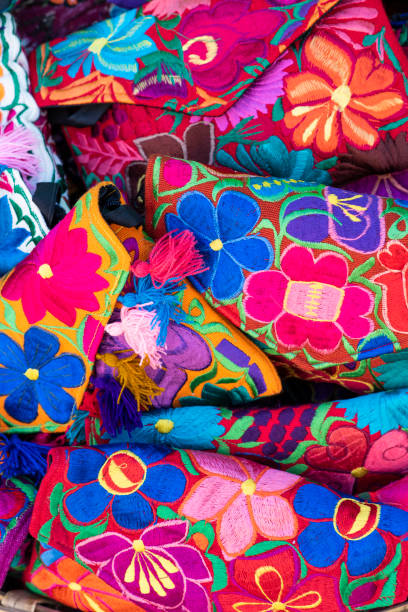 istock Unisex traditional Mexican handmade purse 1309651517