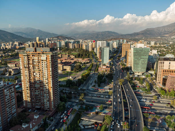 istock Skyscrapers in Las Condes in Santiago de Chile 1309653203