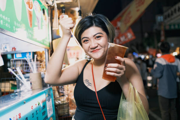 istock Night market in Taiwan 1309658502