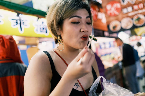 istock Night market in Taiwan 1309658506