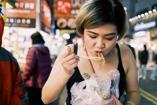 istock Night market in Taiwan 1309658531