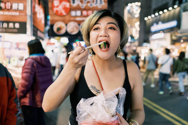 istock Night market in Taiwan 1309658618