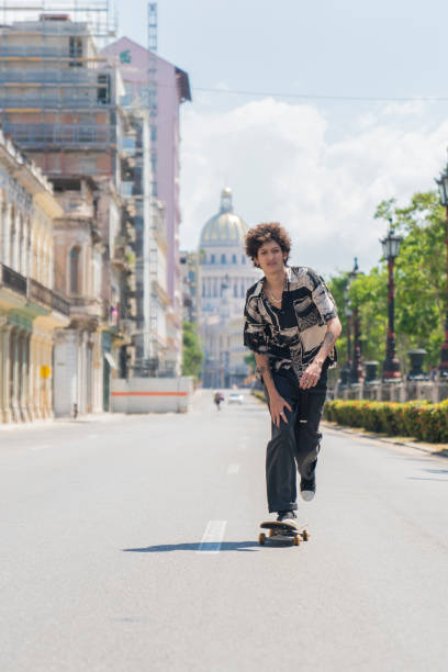istock Young Skater in Havana 1309669827