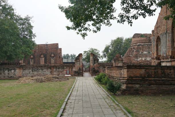 istock Kutidao temple, Ayutthaya province. 1309683076