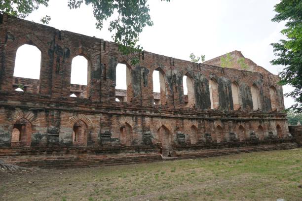 istock Kutidao temple, Ayutthaya province. 1309683079