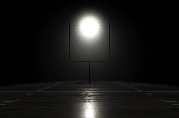 istock Futuristic Rustic American Football 1309683088