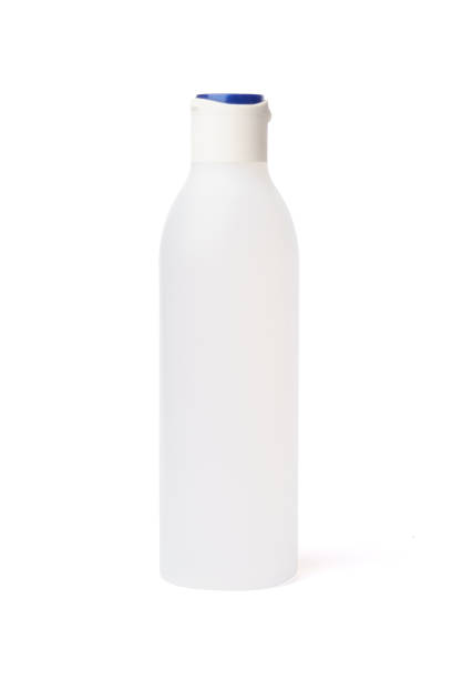 istock Cosmetic plastic bottle isolated on white background. 1309691030