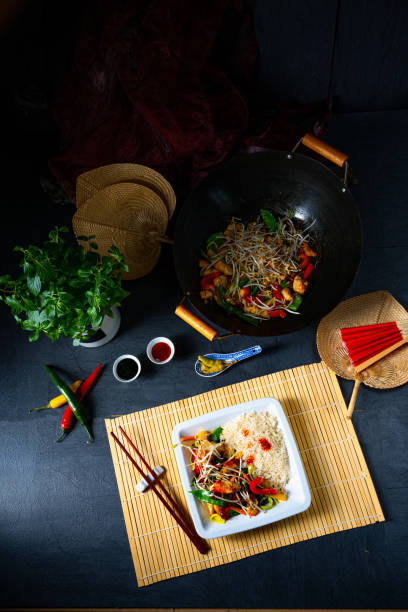 istock fried sweet and sour chicken with vegetables 1309694370