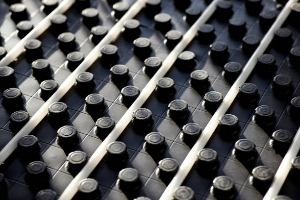istock Detail of underfloor heating installation 1309694870