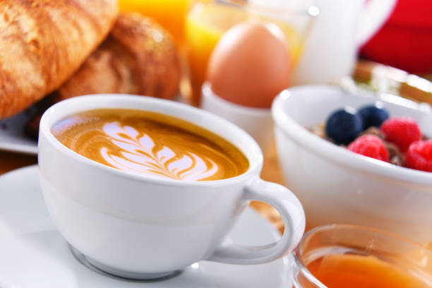 istock A cup of coffee with breakfast 1309696175