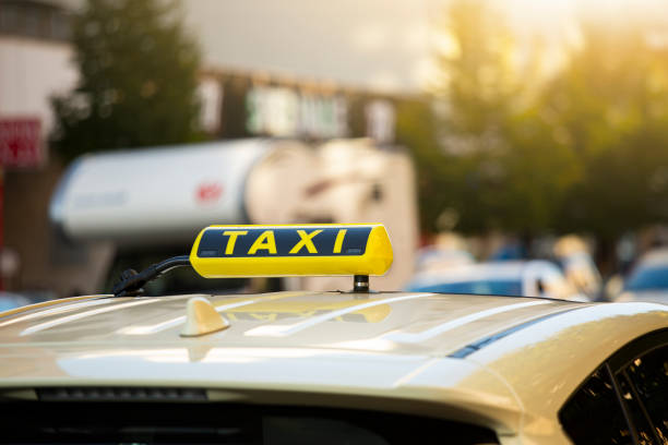 istock Taxi sign 1309704669