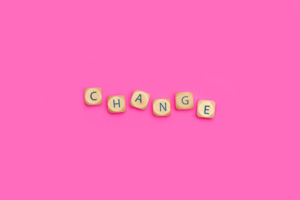 istock Change word made with wooden letter blocks 1309710381
