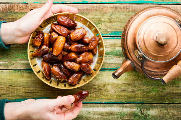 istock Sweetness of dried dates for tea 1309712192