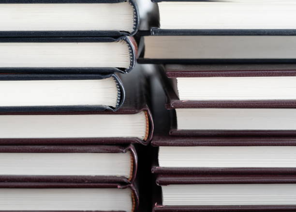 istock Detail of books stacked vertically 1309715151