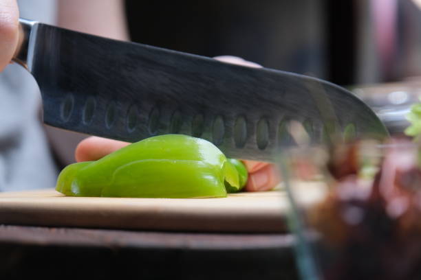 Preparing vegetable soup