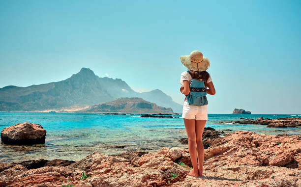 Tourist girl