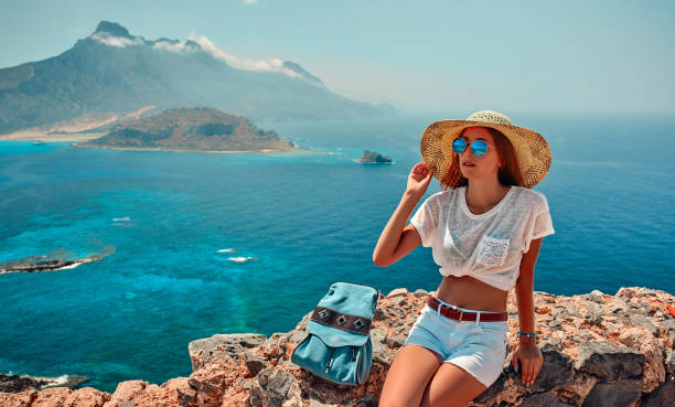 istock Tourist girl 1309723476