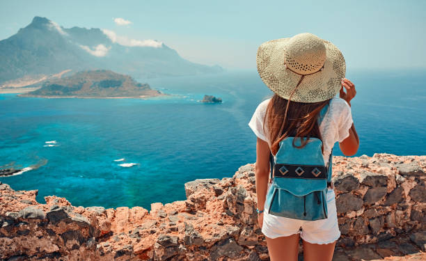istock Tourist girl 1309723519