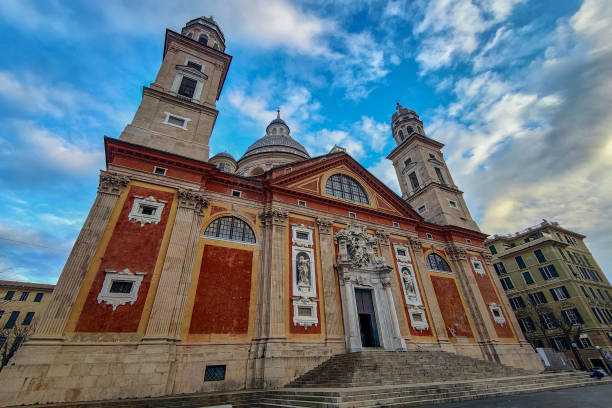 istock Carignano church in Genoa 1309725900