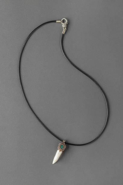 istock Jewelry made of natural materials, handmade. 1309727585
