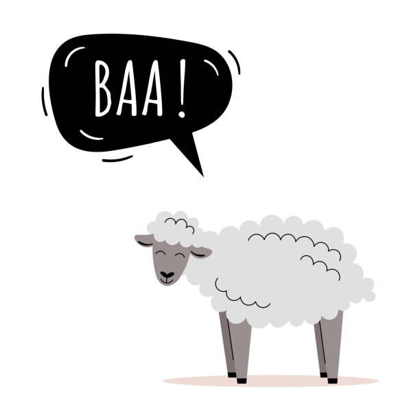 434 Sheep With Speech Bubble Illustrations & Clip Art - iStock