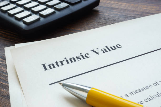 istock Intrinsic Value and info about it on the page. 1309733336