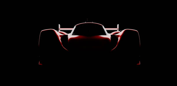 istock sportscar silhouette on black background 1309735006