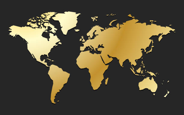 istock golden world map premium business background of global wealth and values 1309736112