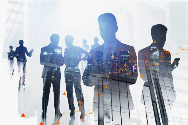 istock Business people in modern city 1309737148