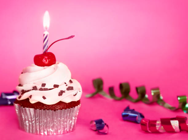 Birthday cupcake