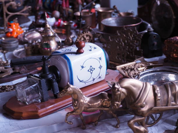 istock still life with a set of old antique copper utensils 1309741840
