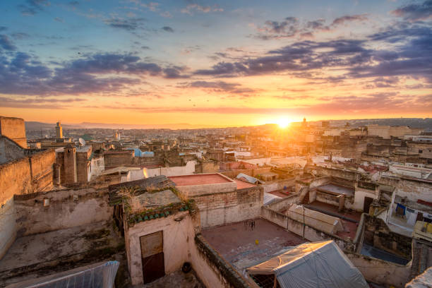 istock Fes El Bali, Morocco at sunrise 1309748603