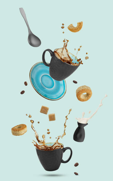 istock Coffee with milk and cookies 1309749745